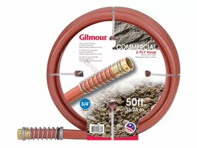 .75″ X 75′ Commercial Red Hose